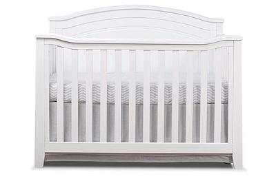 Sorelle Berkley 4-1 Convertible Panel Crib in White, photo 1