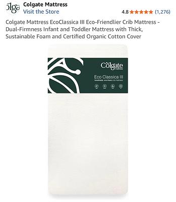 Colgate Mattress for Infant and Toddler, photo 1