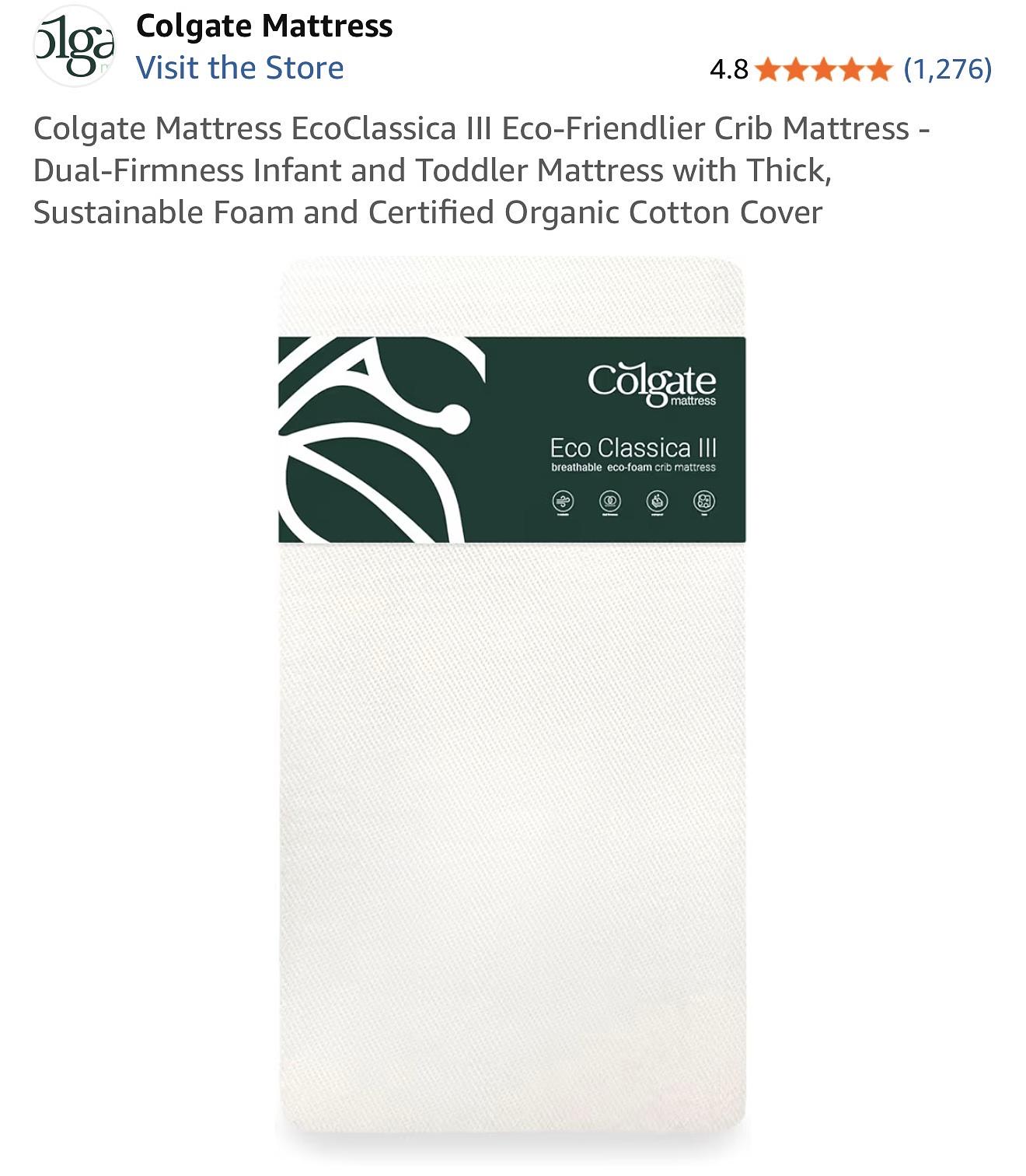 Colgate Mattress for Infant and Toddler, photo 1