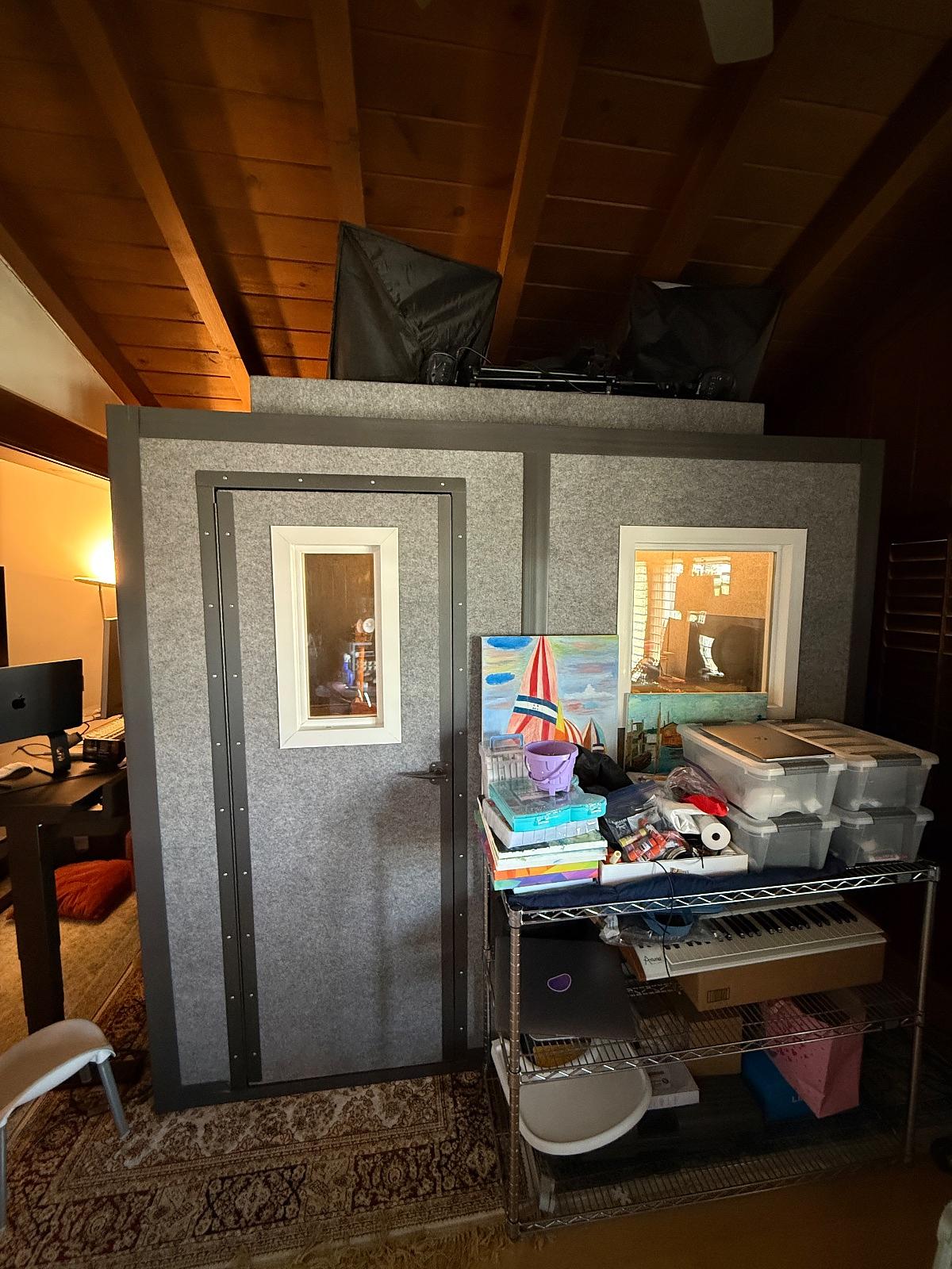 Recording Booth - almost new - $12k original price, photo 3