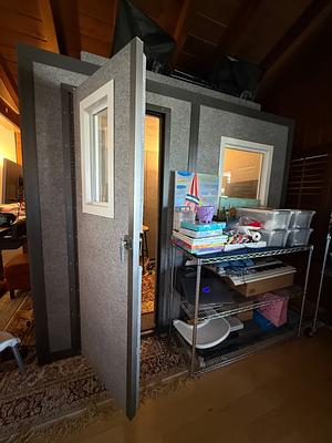 Recording Booth - almost new - $12k original price, photo 1